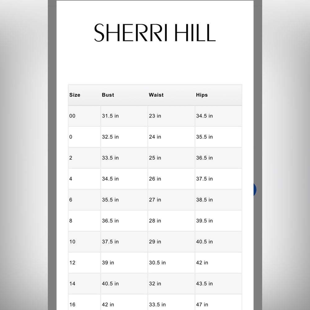 Sherri Hill Periwinkle corset top, sweetheart neckline, fitted gown, Size 14 - Picture 5 of 10